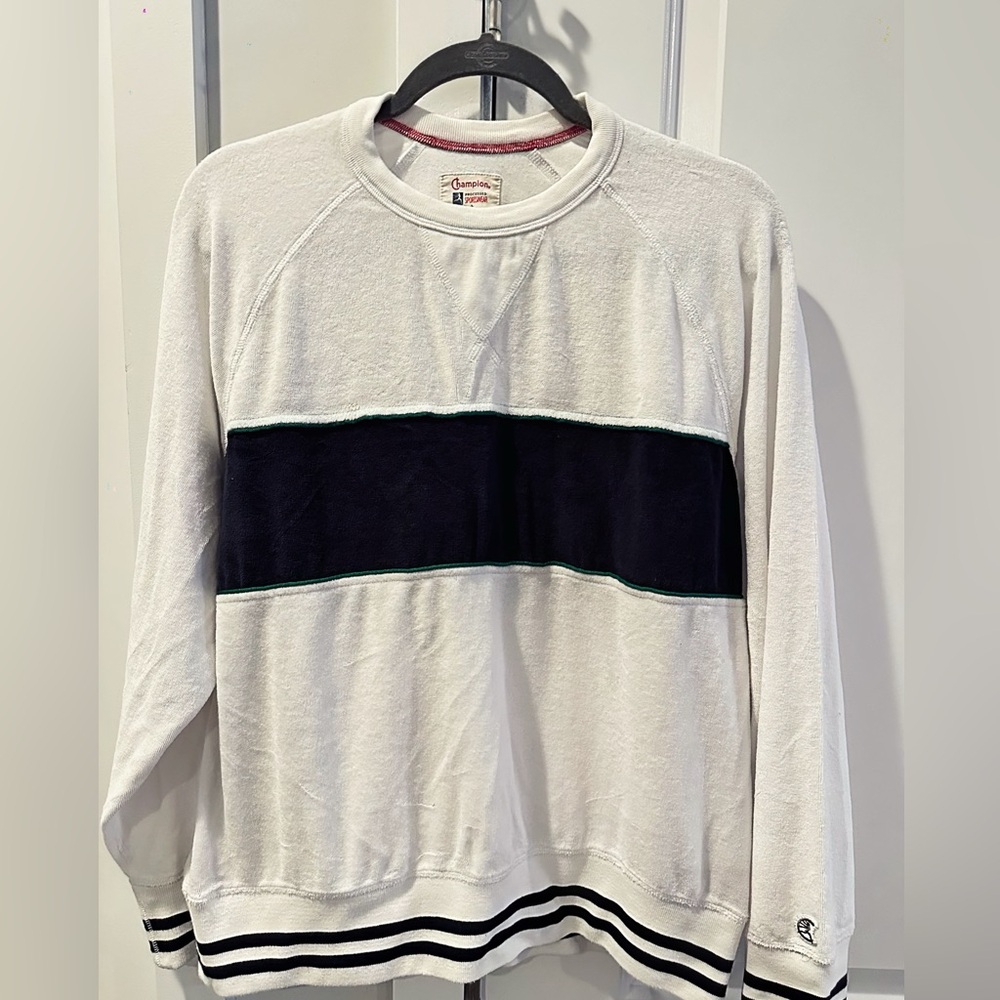 Large Todd Snyder x Champion pull over sweatshirt